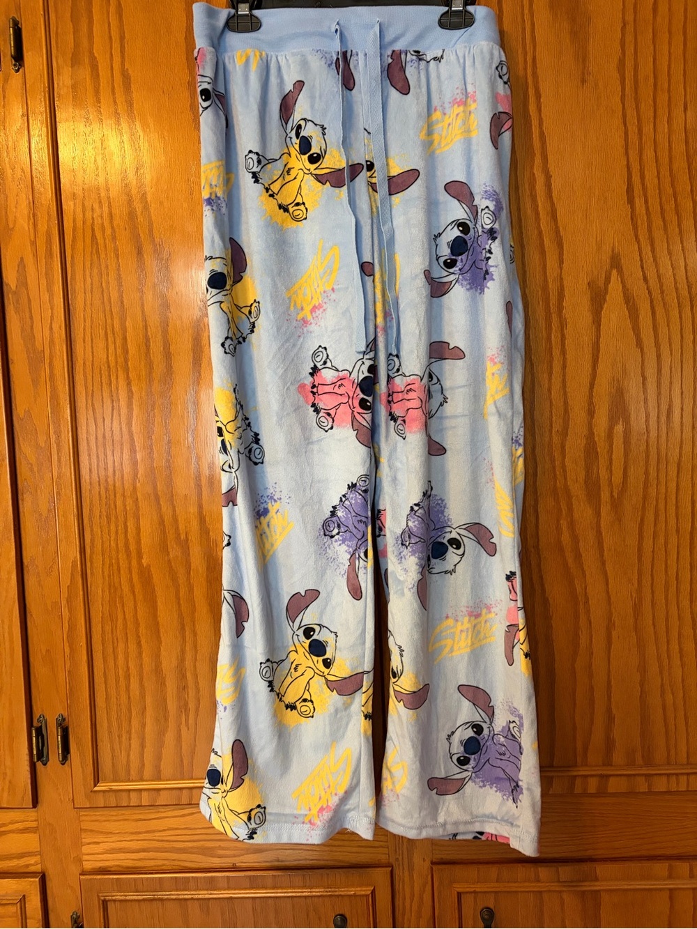 Women’s Disney Stitch plush pajamas pants